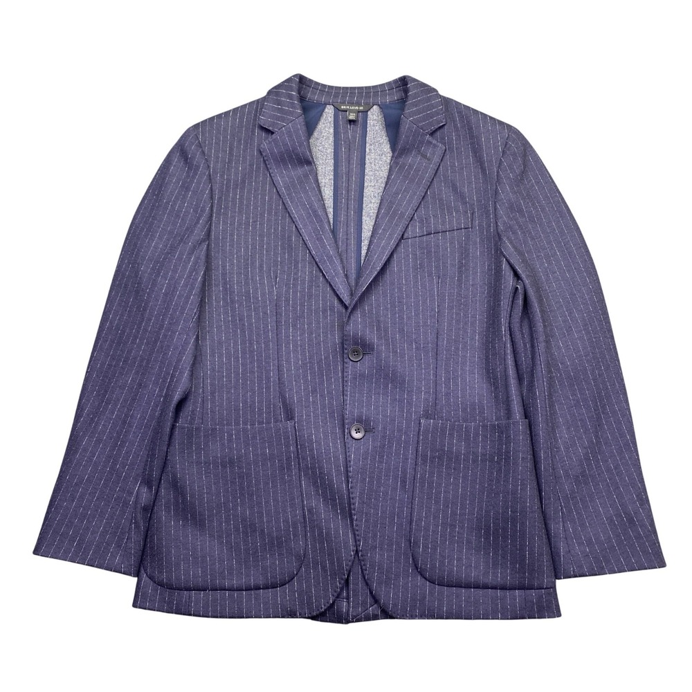 Banana Republic Kevin Love BR/K.LOVE-18 Blazer 38S Italian Wool Pinstripe
